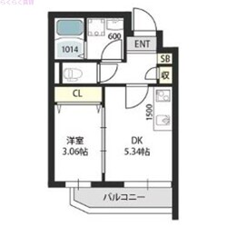 GRAND STEADY 天王寺町の物件間取画像